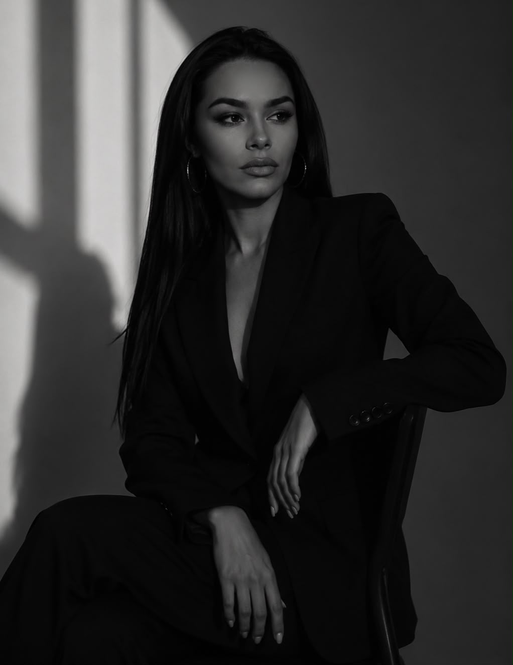 Black-and-white portrait of Majda Kapetanović